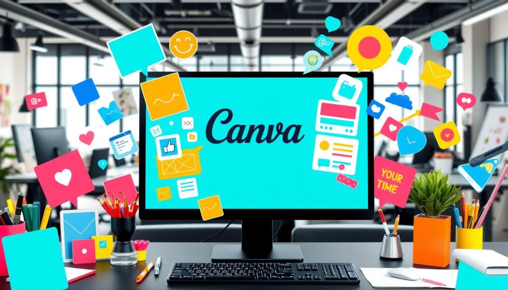 Canva graphic design for social media